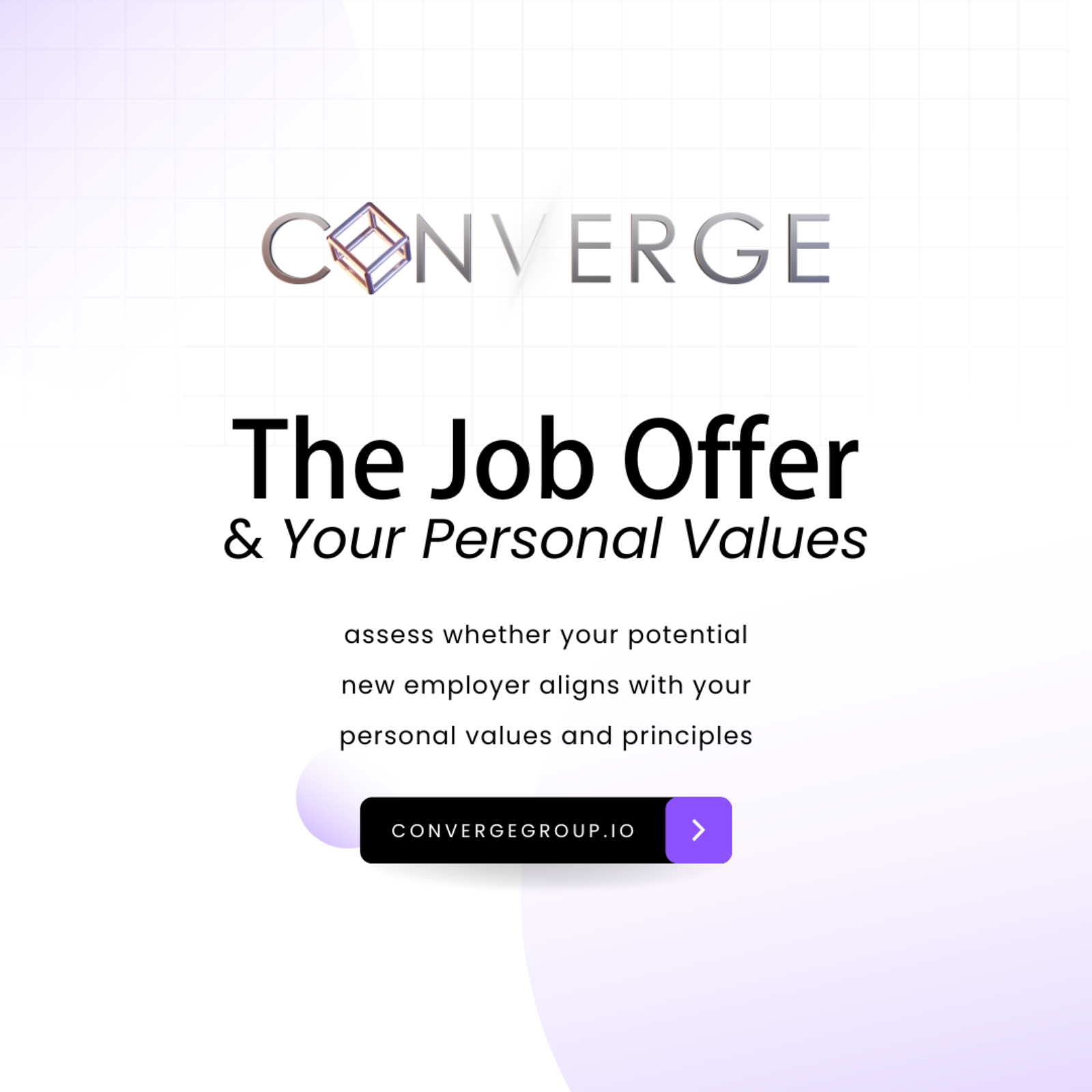 Evaluating a Job Offer: Aligning Company Principles with Personal Values
